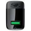 Мережевий зарядний пристрій з кабелем ACEFAST A90 QC18W GaN single USB-A charger set (P3) (EU) Black