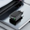 Мережевий зарядний пристрій з кабелем ACEFAST A90 QC18W GaN single USB-A charger set (P3) (EU) Black