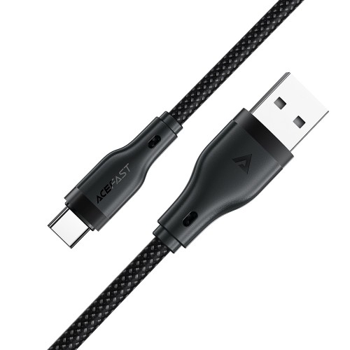 Кабель ACEFAST C8-04 USB-A to USB-C charging data cable 1.2 м Black