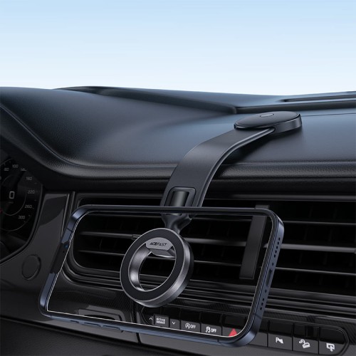 Автотримач для телефона ACEFAST D36 magnetic car holder for dashboard Black