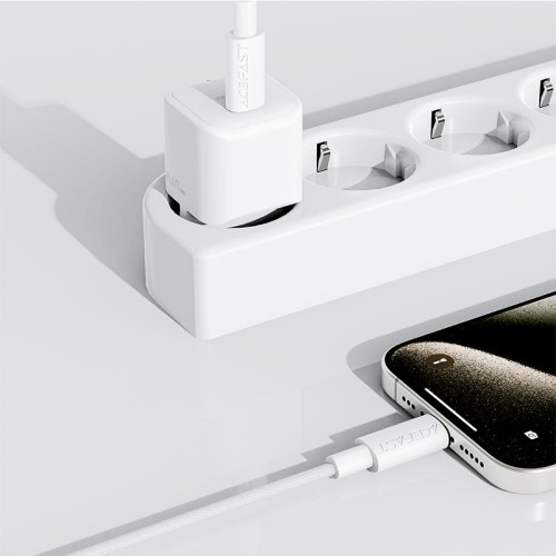 Кабель ACEFAST C18-03 USB-C to USB-C braid charging data cable White