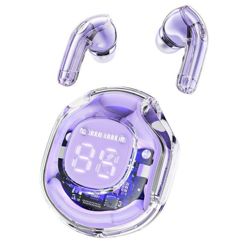 Бездротові навушники TWS ACEFAST T8 Crystal Alfalfa Purple