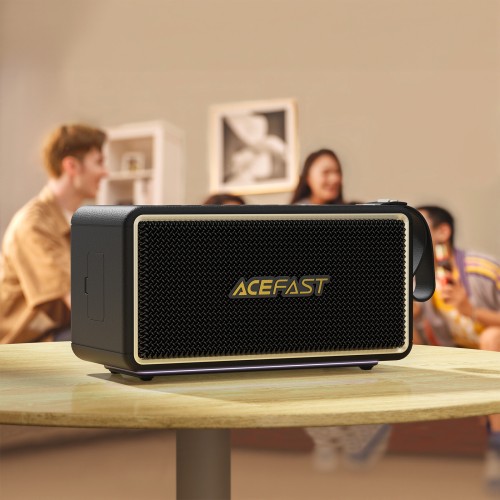 Портативна колонка ACEFAST K3 Max portable wireless speaker,40W, IPX6, Black