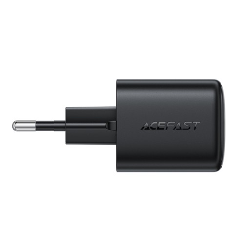 Мережевий зарядний пристрій ACEFAST A136 PD40W mini GaN USB-C fast charger Black
