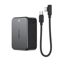 Зовнішній акумулятор ACEFAST M28-10000 22.5W fast charging power bank with cable Black