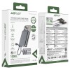 Зовнішній акумулятор ACEFAST M18-10000 PD20W/22.5W magnetic fast charging power bank with built-in cable Black