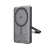 Зовнішній акумулятор ACEFAST M16-5000 PD18W ultra-thin magnetic wireless charging power bank with stand Black