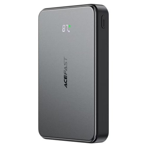 Зовнішній акумулятор ACEFAST M31-10000 22.5W magnetic fast charging power bank with cable Black