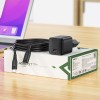 Мережевий зарядний пристрій з кабелем ACEFAST A118 PD30W mini GaN USB-C fast charger set (P16) Black