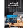 Тримач для телефона Vention Portable Cell Phone Stand Holder for Desk Aluminum Alloy Type Gray (KCZH0)