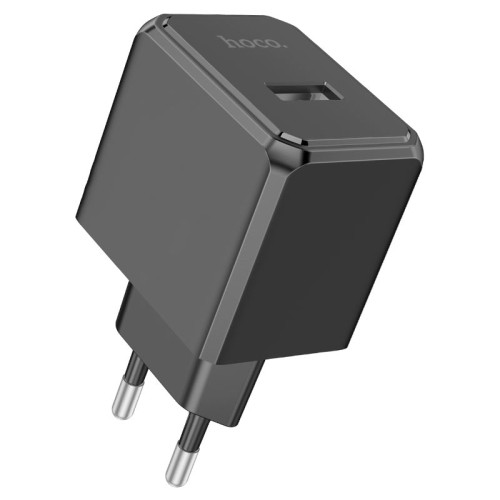 Мережевий зарядний пристрій з кабелем HOCO CS11A Ocean single port charger set(Micro) 10.5W Black