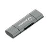 Кардрідер Vention USB3.0 Multi-function Card Reader Gray Metal Type (CCHH0)