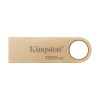 Флеш-накопичувач Kingston USB 3.2 SE9 G3 128GB 220MB/s Metal/Gold
