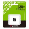 Карта пам'яті microSDXC (UHS-1) Kingston Canvas Select Plus Gen3 128Gb class 10 А1 (R-150MB/s)