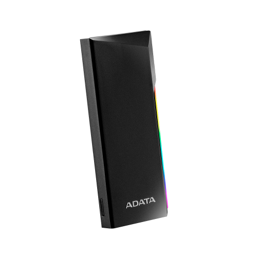 Зовнішня кишеня для накопичувача A-DATA EC700G для SSD M.2 PCIe/SATA USB3.2 Gen2 Type-C Black