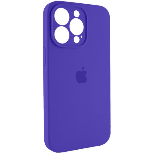 Чохол для смартфона Silicone Full Case AA Camera Protect for Apple iPhone 13 Pro Max 22,Dark Purple