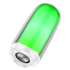 Портативна колонка HOCO HC8 Pulsating colorful luminous wireless speaker, 10W, White