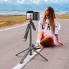 Селфі-монопод HOCO K22 Handy aluminum alloy anti-shake live broadcast holder Black