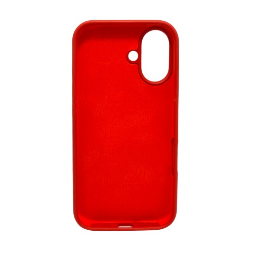 Чохол для смартфона Silicone Full Case AA Open Cam for Apple iPhone 16 20,China Red