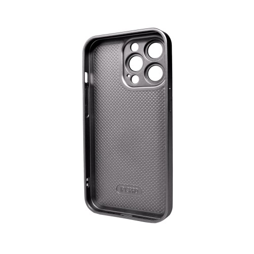 Чохол для смартфона AG Glass Matt Frame Color Logo for Apple iPhone 13 Pro Titanium Grey