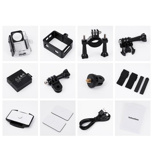 Екшн-камера HOCO DV102 4K anti-shake sports camera Black