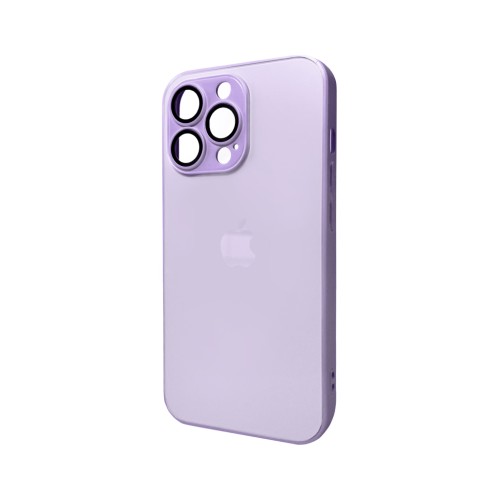 Чохол для смартфона AG Glass Matt Frame Color Logo for Apple iPhone 11 Pro Max Light Purple