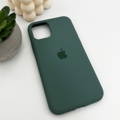 Чохол для смартфона Silicone Full Case AA Open Cam for Apple iPhone 12 Pro Max 46,Pine Green
