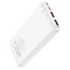 Зовнішній акумулятор HOCO J101 Astute 22.5W fully compatible power bank(10000mAh) White