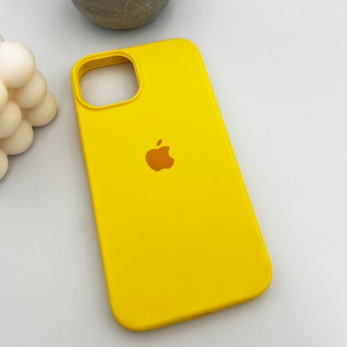 Чохол для смартфона Silicone Full Case AA Open Cam for Apple iPhone 14 56,Sunny Yellow