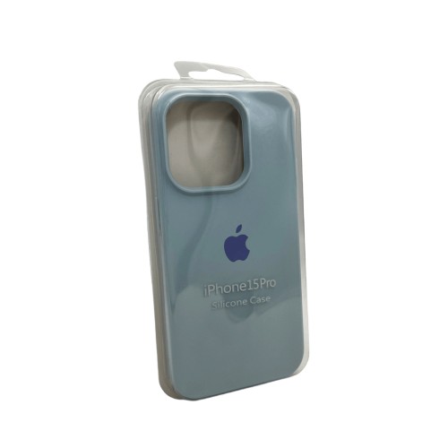 Чохол для смартфона Silicone Full Case AA Open Cam for Apple iPhone 15 Pro Max 27,Mist Blue