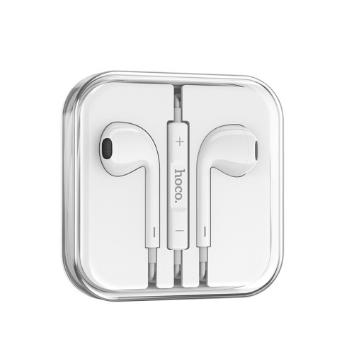 Навушники дротові HOCO M101 Crysta (3.5mm) White
