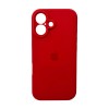 Чохол для смартфона Silicone Full Case AA Camera Protect for Apple iPhone 16 43,Berry Red