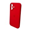 Чохол для смартфона Silicone Full Case AA Camera Protect for Apple iPhone 16 43,Berry Red