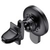 Автотримач для телефона з БЗП HOCO CA85 Ultra-fast magnetic wireless charging car holder Black