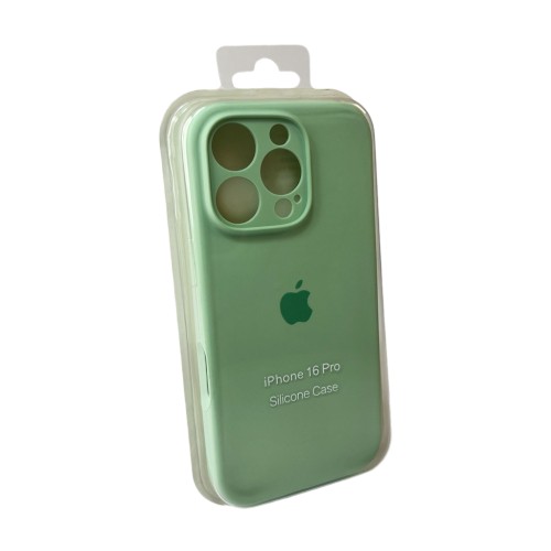 Чохол для смартфона Silicone Full Case AA Camera Protect for Apple iPhone 16 Pro 51,Avokado Green