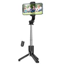 Селфі-монопод HOCO K17 Figure mini live broadcast stand Black