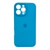 Чохол для смартфона Silicone Full Case AA Camera Protect for Apple iPhone 16 Pro Max 44,Light Blue