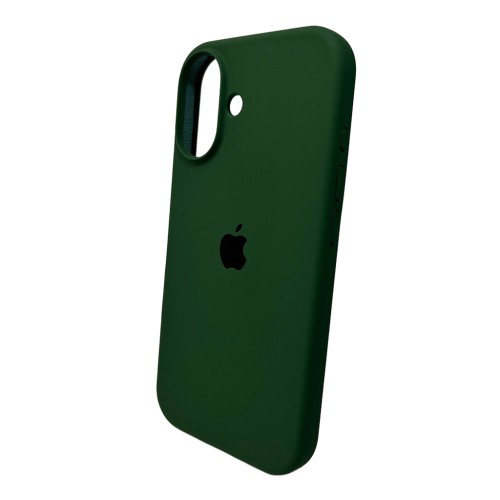 Чохол для смартфона Silicone Full Case AA Open Cam for Apple iPhone 16 40,Atrovirens