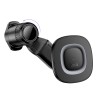 Автотримач для телефона з БЗП HOCO HW30 Crown magnetic wireless charging car holder (air outlet) Black Metal Gray