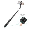 Селфі-монопод HOCO K25 Sherkhan magnetic aluminum alloy live broadcast holder Black