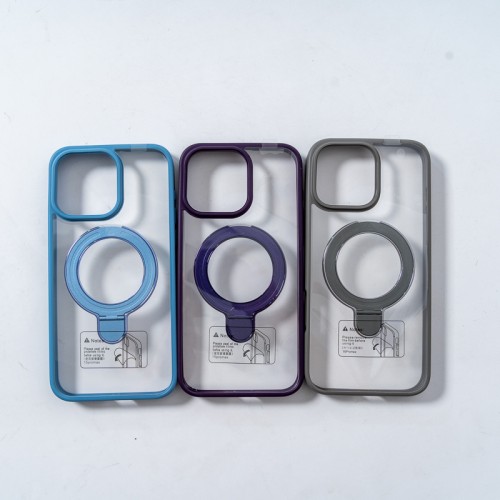 Чохол для смартфона Spigen AAA Magnetic Ring for Apple iPhone 15 Pro Max Light Blue