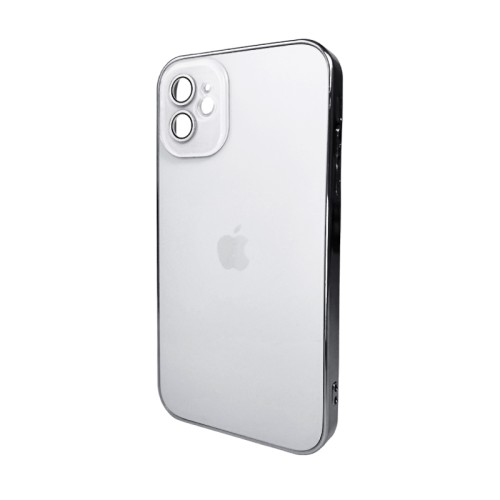 Чохол для смартфона AG Glass Sapphire Frame MagSafe Logo for Apple iPhone 12 White