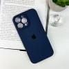 Чохол для смартфона Silicone Full Case AA Camera Protect for Apple iPhone 16 Pro Max 7,Dark Blue