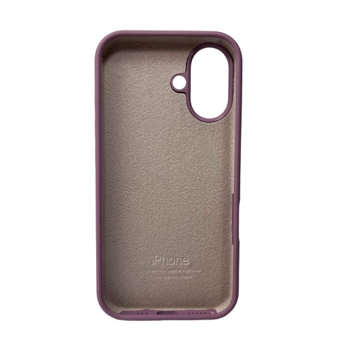 Чохол для смартфона Silicone Full Case AA Open Cam for Apple iPhone 16 60,Taro Purple