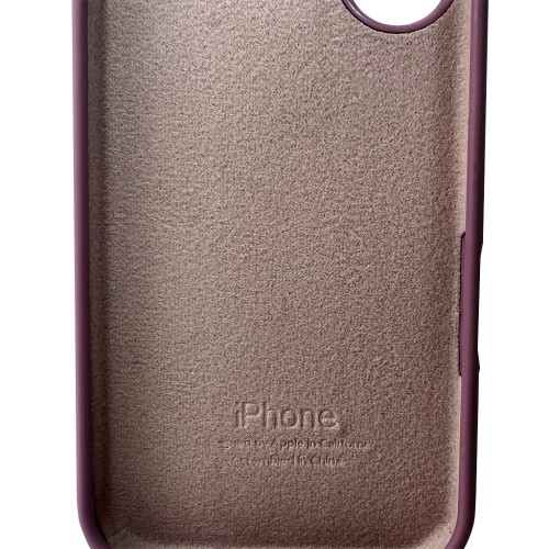 Чохол для смартфона Silicone Full Case AA Open Cam for Apple iPhone 16 60,Taro Purple