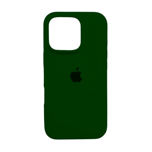Чохол для смартфона Silicone Full Case AA Open Cam for Apple iPhone 16 Pro Max 31,Dark Green