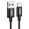 Кабель HOCO X91 Radiance charging data cable for Type-C(L=3M) Black