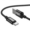 Кабель HOCO X91 Radiance charging data cable for Type-C(L=3M) Black