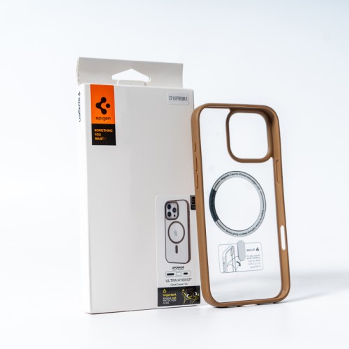 Чохол для смартфона Spigen AAA Magnetic Color for Apple iPhone 16 Pro Brown