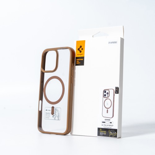 Чохол для смартфона Spigen AAA Magnetic Color for Apple iPhone 16 Pro Brown